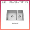 Elleci ARCA系列1.2mm不銹鋼手工鋅盆 ARC2066DB Elleci ARCA系列1.2mm不銹鋼手工鋅盆 ARC2066DB