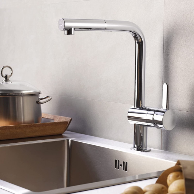 GROHE Flair L型廚房拉喉龍頭 32454000 GROHE Flair L型廚房拉喉龍頭 32454000