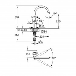 GROHE CONCETTO 廚房龍頭 32661003