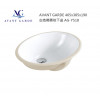 AVANT GARDE 465x385x190 白色橢圓枱下盆 AG-Y518 AVANT GARDE 465x385x190 白色橢圓枱下盆 AG-Y518