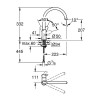 Elleci Quadra Standard 102 Ghisa(金屬黑)花崗岩石枱上盆(送GROHE 廚房龍頭|Elleci木砧板|304不銹鋼卷墊) Elleci Quadra Standard 102 Ghisa(金屬黑)花崗岩石枱上盆(送GROHE 廚房龍頭|Elleci木砧板|304不銹鋼卷墊)