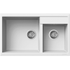 Elleci Florence 335 Bianco(白色)花崗岩石枱上盆(送GROHE 廚房龍頭|Elleci木砧板|304不銹鋼卷墊) Elleci Florence 335 Bianco(白色)花崗岩石枱上盆(送GROHE 廚房龍頭|Elleci木砧板|304不銹鋼卷墊)
