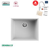 Elleci Quadra 105 Undermount Bianco (白色)花崗岩石枱下盆(送GROHE 廚房龍頭|Elleci木砧板|304不銹鋼卷墊) Elleci Quadra 105 Undermount Bianco (白色)花崗岩石枱下盆(送GROHE 廚房龍頭|Elleci木砧板|304不銹鋼卷墊)