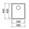 Elleci Quadra 100 Undermount Bianco(白色)花崗岩石枱下盆(送GROHE 廚房龍頭|Elleci木砧板|304不銹鋼卷墊) Elleci Quadra 100 Undermount Bianco(白色)花崗岩石枱下盆(送GROHE 廚房龍頭|Elleci木砧板|304不銹鋼卷墊)