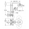 GROHE Vitalio Start System 210 恆溫雨淋系統花灑套裝 27960001 GROHE Vitalio Start System 210 恆溫雨淋系統花灑套裝 27960001