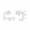 GROHE Bau Cosmolplitan 廁紙架 40457001