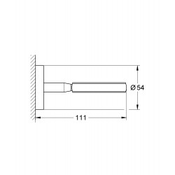 GROHE Bau Cosmolplitan 牆身架 40585001