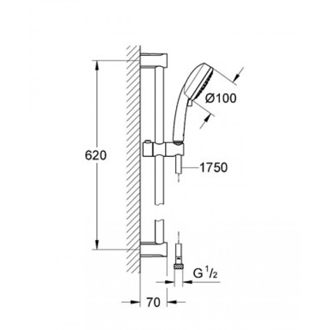 GROHE Eurostyle New 3件套裝 GROHE Eurostyle New 3件套裝