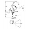GROHE Eurosmart Cosmopolitan 高身面盆龍頭 4件套裝 GROHE Eurosmart Cosmopolitan 高身面盆龍頭 4件套裝