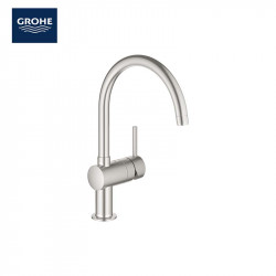 GROHE Minta C型廚房龍頭(拉絲色) 32917DC0