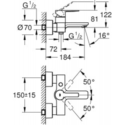 GROHE Lineare New 浴缸龍頭 33849001
