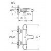 GROHE Grotherm 1000 New 恆溫浴缸龍頭 34155003 GROHE Grotherm 1000 New 恆溫浴缸龍頭 34155003