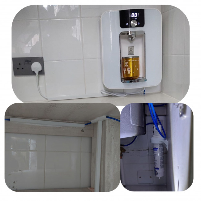Luckboil 即熱式掛牆熱水機配3M-AP2-405G濾水系統 (黑色) Luckboil 即熱式掛牆熱水機配3M-AP2-405G濾水系統 (黑色)
