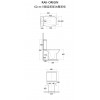 RAK-ORIGIN 62cm分體座廁配油壓廁板 RAK-ORIGIN 62cm分體座廁配油壓廁板