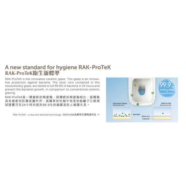 RAK-SERIES 600 ProTek 60cm分體座廁配油壓廁板 RAK-SERIES 600 ProTek 60cm分體座廁配油壓廁板