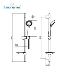Teorema 3速花灑套裝1529211
