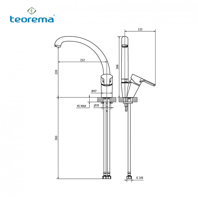 Teorema Goodlife廚房龍頭8652611 Teorema Goodlife廚房龍頭8652611
