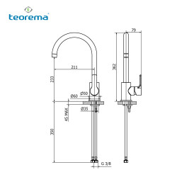 Teorema Goodlife廚房龍頭8656411