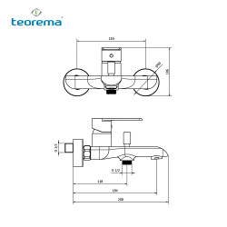 Teorema XS浴缸龍頭8X16011